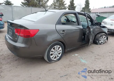 2010 Kia Forte Ex from USA, damaged, VIN KNAFU4A24A5041691